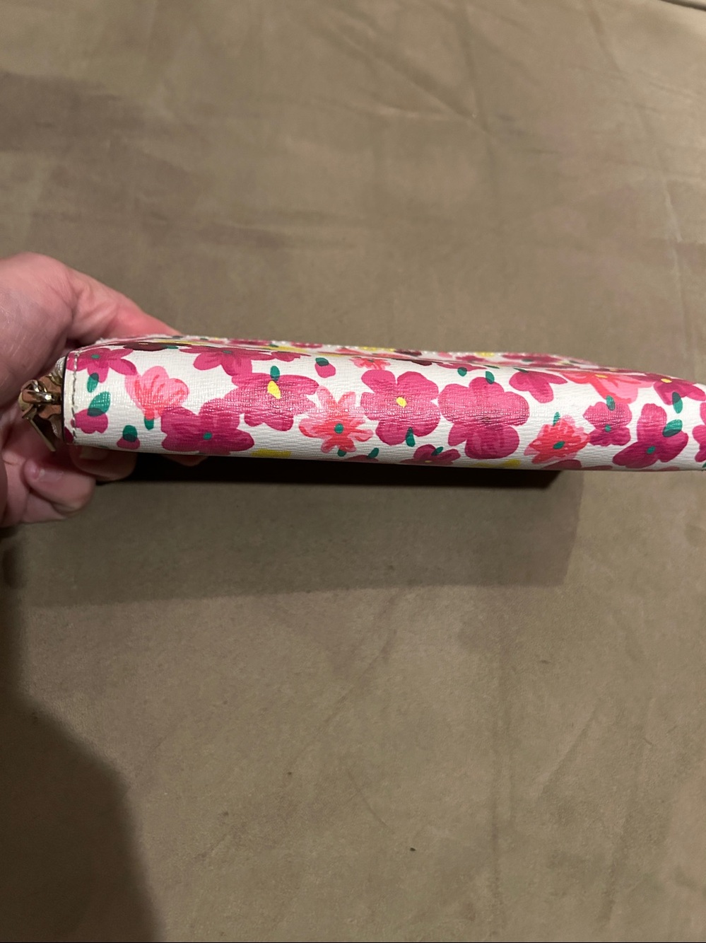 EUC Kate Spade Floral Slim Continental Wallet - Picture 5 of 5